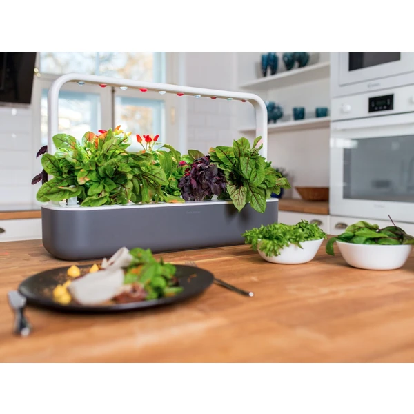 Click and Grow Smart Garden 9 chytrý květináč + 9ks kapslí se semínky bílý - Květináče - Obrázek 7LEQ000401