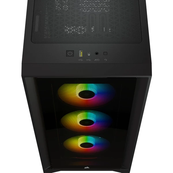 Corsair iCUE 4000X RGB černá - Počítačové skříně - Obrázek 7MP5100501
