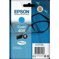 EPSON ink Cyan 408L DURABrite Ultra Ink - Tonery