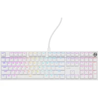 Genesis Thor 404 herní klávesnice Outemu Peach Silent US bílá - Klávesnice