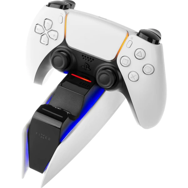FIXED nabíjecí stanice pro ovladače DualSense (PS5) černo-bílá - Nabíječky - Obrázek 7P1A700301