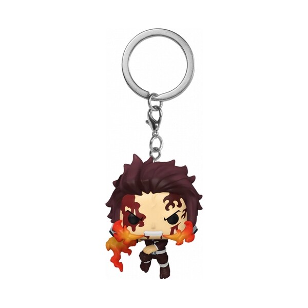 Funko POP Keychain: DS- Tanjiro(Dancing Flash)