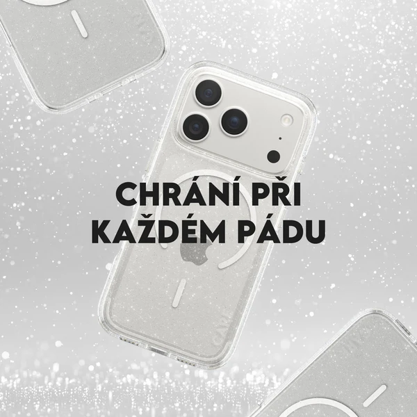 PanzerGlass® CARE Star Lit kryt s MagSafe Apple iPhone 17 Pro třpytivý/bílý - Pouzdra - Obrázek 7QDH000K01