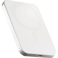 ZENS Pro 1 MagSafe/Qi2 slim powerbanka (5000 mAh), 15 W, USB-C, bílá - Powerbanky