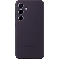 Samsung Silicone Case Galaxy S24 Tmavě fialový - Pouzdra