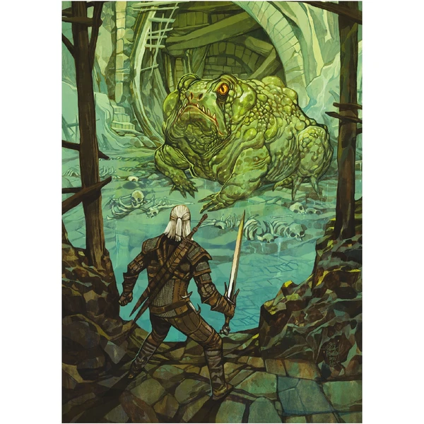 Dárková kolekce The Witcher 3: 10th Anniversary Puzzle - Puzzle - Obrázek 7SJI000K01
