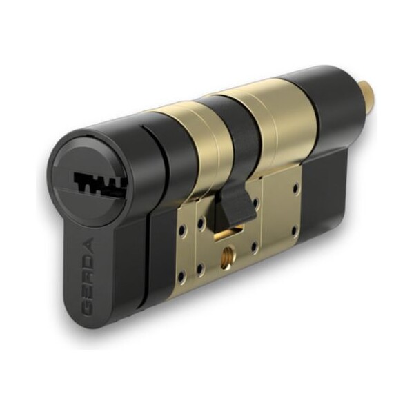 tedee evropská modulární vložka GERDA EXXO SMART 31-62 mm / 31-62 mm černá