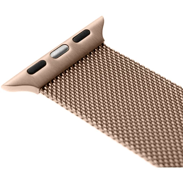 FIXED Mesh Strap síťový nerezový řemínek Apple Watch 38/40/41mm růžově zlatý - Řemínky - Obrázek 7TQU600301