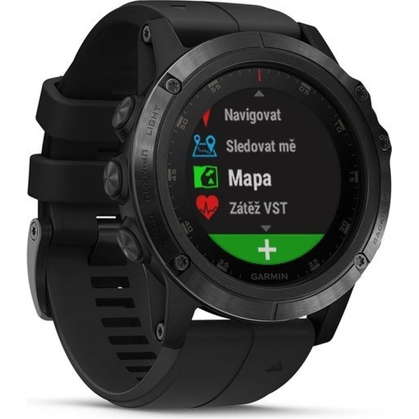 Garmin Fenix 5X Plus Sapphire Black, Black Band - Chytré hodinky - Obrázek 7TRS000101