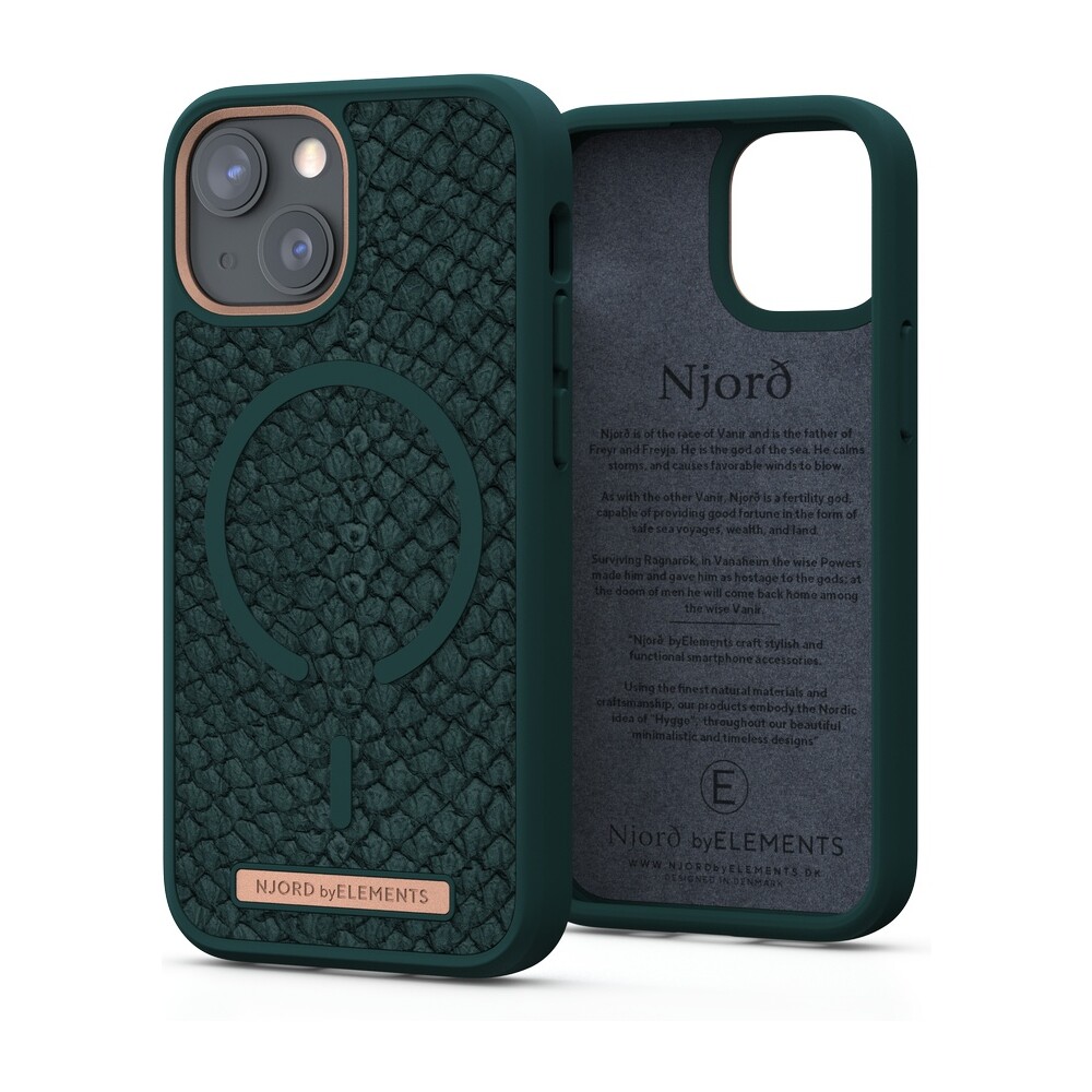 NJORD Jörd MagSafe case iPhone 13 mini green