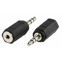 PremiumCord 3,5mm/2,5mm redukce černá - Kabely a redukce