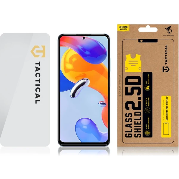 Tactical Glass Shield 2.5D sklo pro Xiaomi Redmi Note 11/11s čiré - Ochranné folie a skla - Obrázek 7WAN100501