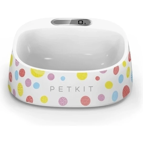 Petkit Fresh Smart miska pro psy a kočky 0,45l bílá vzor klubíčka - Misky a krmítka - Hlavní obrázek