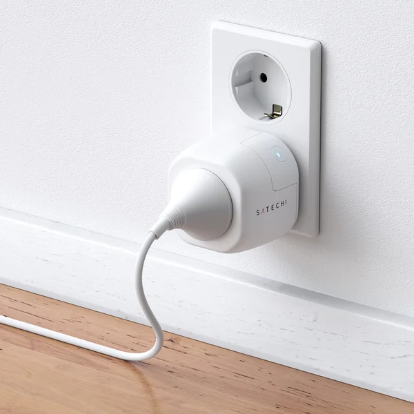 Satechi Apple Homekit Smart Outlet chytrá zásuvka (EU) bílá  - Chytré zásuvky - Obrázek 7XBT000501