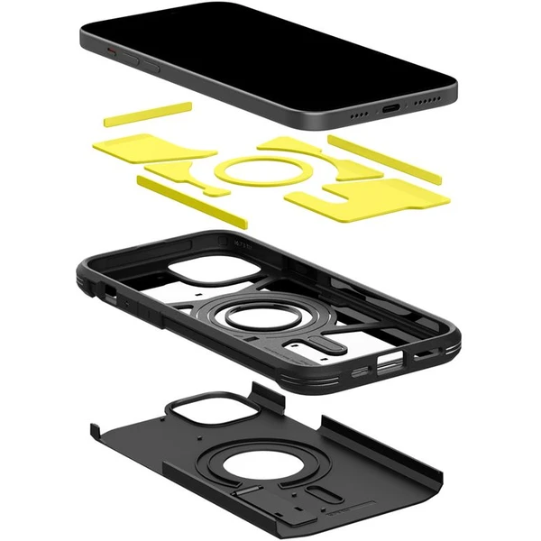 Spigen Tough Armor MagFit kryt iPhone 15 černý - Pouzdra - Obrázek 7YZ8000601