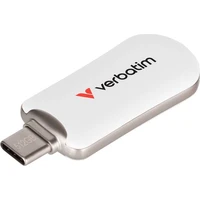 VERBATIM Plectra 512GB USB-C 3.2 Gen 1 flashdisk bílý - Flashdisky