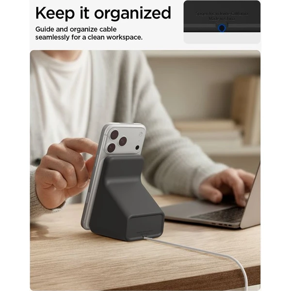 Spigen MagSafe Charger Stand S stojánek pro MagSafe nabíječku černý - Stojánky - Obrázek 7a5a881b70fe4261af955620e8aaebbc