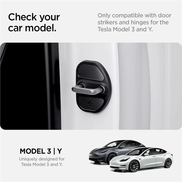 Spigen Door Lock Cover kryt zámku dveří Tesla Model Y/3 černá - Vychytávky - Obrázek 7a79884277df424985da01856a906b92