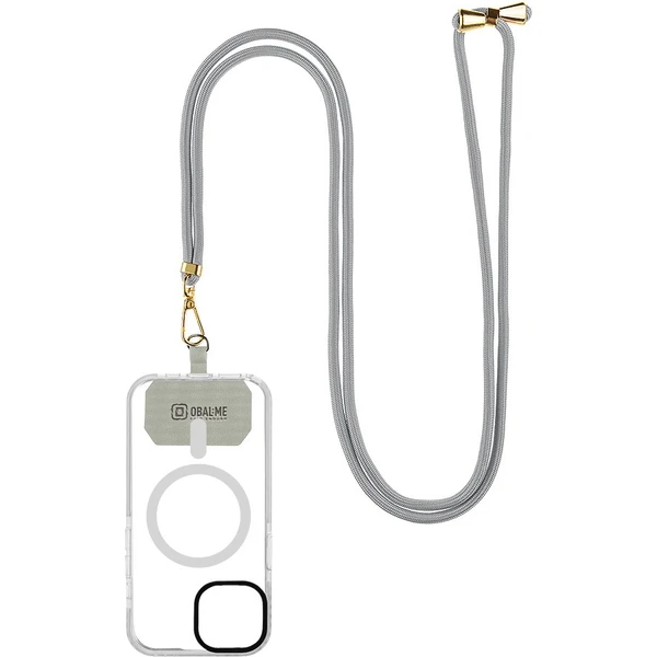 OBAL:ME NeckTag Allure popruh na telefon světle šedý - Popruhy a crossbody - Obrázek 7a845dd24385489d8c062500c64acae4