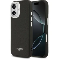 Lacoste PU Leather Champs Elysees MagSafe kryt iPhone 17 černý - Pouzdra
