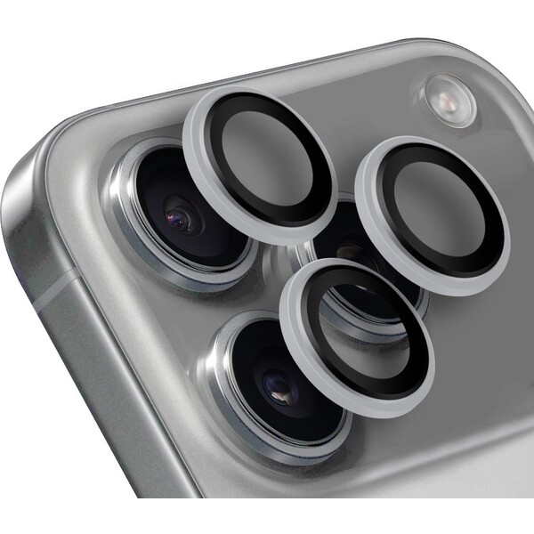 OBAL:ME ochrana čoček Apple iPhone 17 Pro/17 Pro Max stříbrná