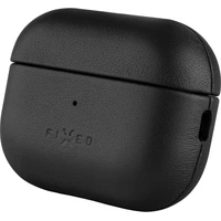 FIXED PodsLeather kožené pouzdro pro Apple AirPods 3 černé - Pouzdra
