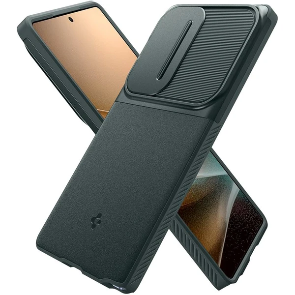 Spigen Optik Armor kryt Samsung Galaxy S25 Ultra zelený - Pouzdra - Obrázek 7ae191aad22e4e8687df756771cdd594