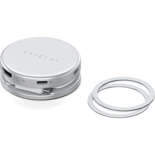 Satechi OntheGo 5-in-1 Multiport Adapter (MacBook Neo) stříbrný - USB huby - Obrázek 7ae5632939d34fcd89313da21fc6e8f9
