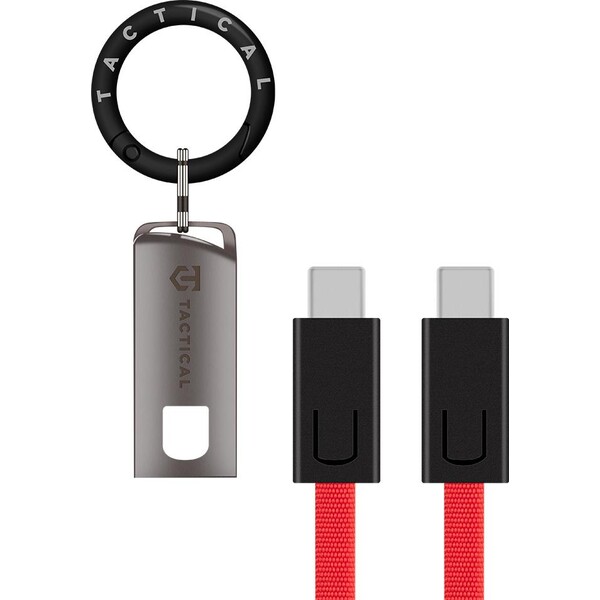 Tactical OODA Loop kabel USB-C/USB-C červený