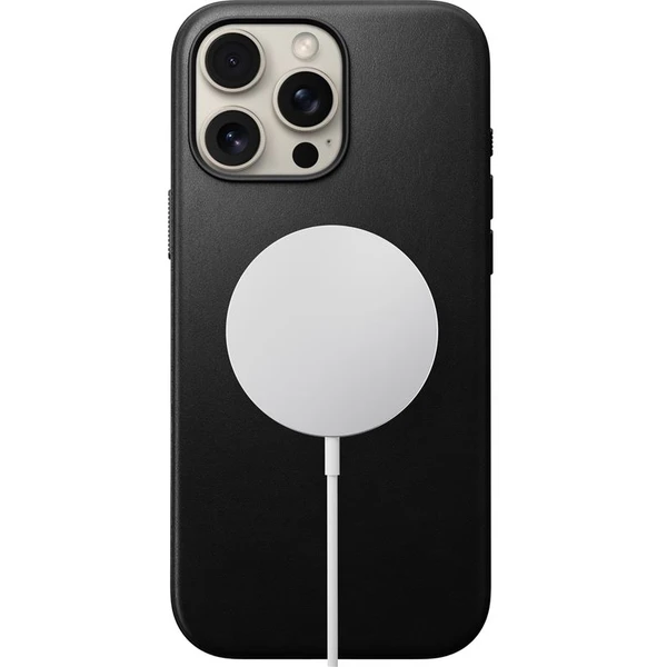 Nomad Modern Leather Case MagSafe kryt iPhone 16 Pro Max černý - Pouzdra - Obrázek 7b217ba0d9284e7889c01d5a2d740e07