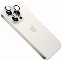 FIXED Camera Glass ochranná skla Apple iPhone 16 Pro/16 Pro Max bílý titan - Ochranné folie a skla