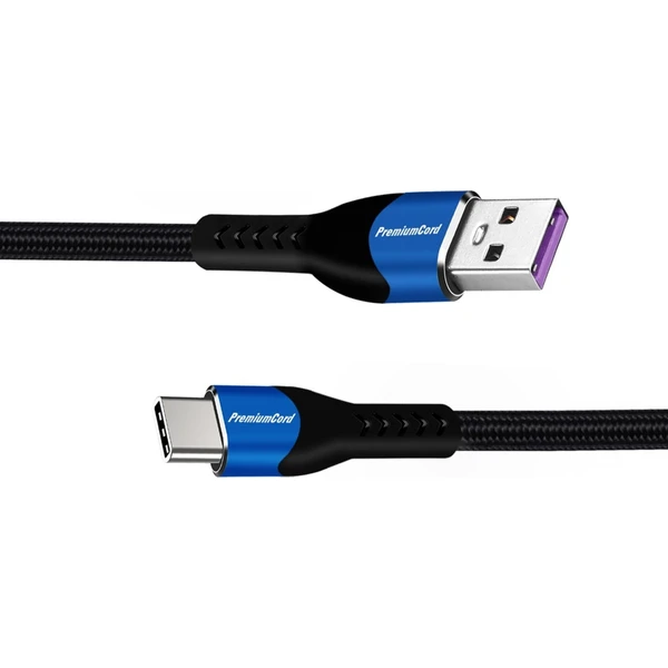 PremiumCord super fast charging 5A USB-C - USB-A 2.0 kabel 0,5m - Kabely a redukce - Obrázek 7b62dba5ef3c4ea59a939168d7847587