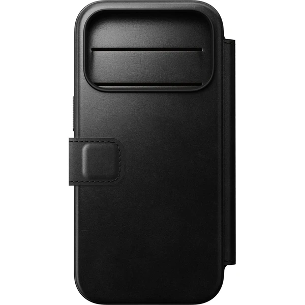 Nomad Modern Leather Folio (Horween) MagSafe kožené pouzdro iPhone 18 Pro Black - Pouzdra - Obrázek 7b674e24cb15429e94275a74389156fb