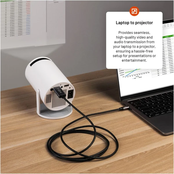 FIXED USB-C/HDMI 2.0 kabel 4K 2m černý - Kabely a redukce - Obrázek 7b801352018c428480097f68f50aaeb4