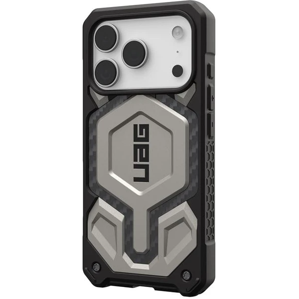 UAG Monarch Pro MagSafe Titanium kryt iPhone 17 Pro stříbrný - Pouzdra - Obrázek 7b82b1dcfd34437ab3f8aae51437e11c