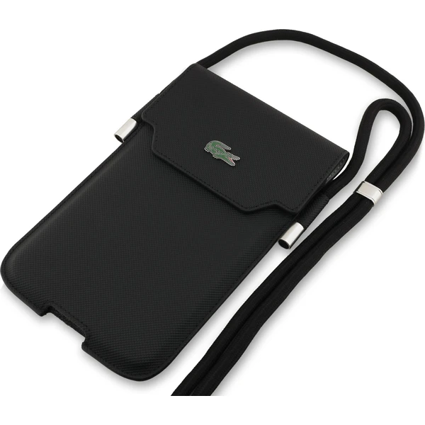 Lacoste PVC Iconic Petit Pique Metal Logo kapsa na telefon XL černá - Pouzdra - Obrázek 7b85dab8d6fb4cfdaecdd102564a755a