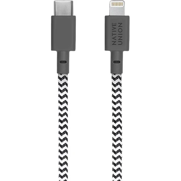 Native Union Night Cable USB-C/Lightning kabel 3m, 20W zebra - Kabely a redukce - Obrázek 7b92c94e8df94793a99eaa15509b32b2