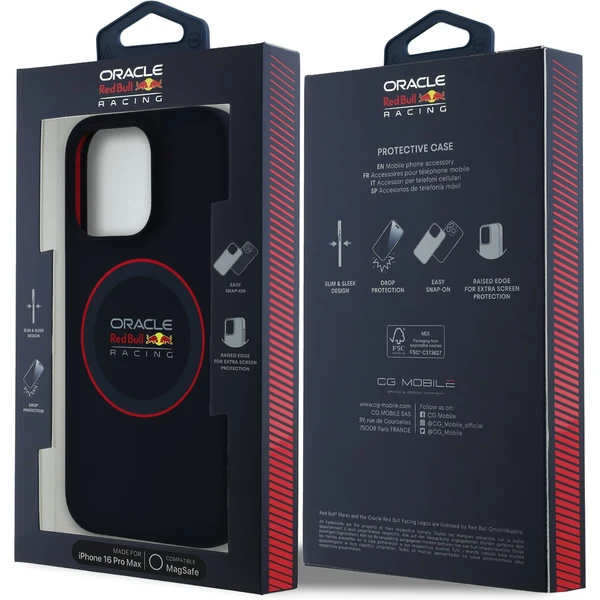 Oracle Red Bull Racing Silicone Red Ring MagSafe kryt iPhone 16 Pro Max modrý - Pouzdra - Obrázek 7b9f8e01b00d42cfb9bad5cf62f04209
