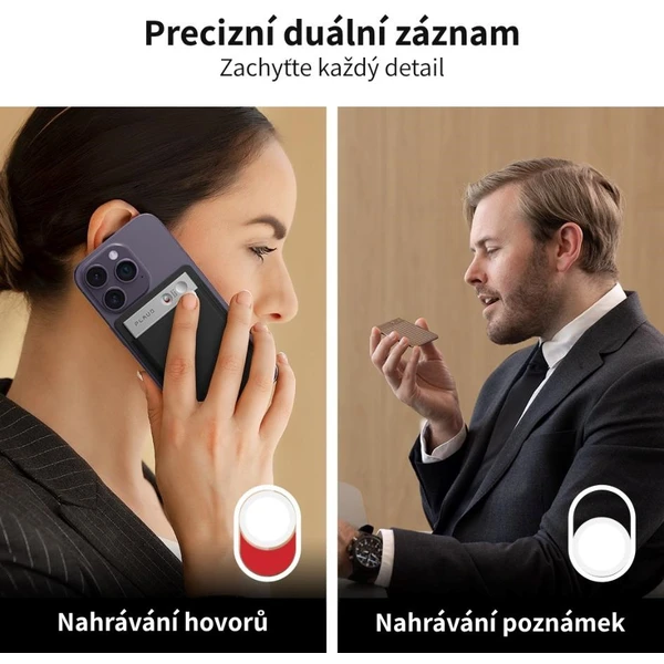 Plaud Note AI záznamník námořnicky modrý - Záznamová zařízení - Obrázek 7ba8b4509ff14daabc9d1a5d9bb938b5