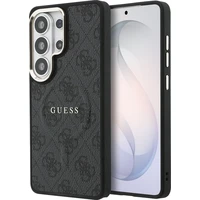 Guess PU Leather 4G Gold Frame Magnetic kryt Samsung Galaxy S26 Ultra černý - Pouzdra