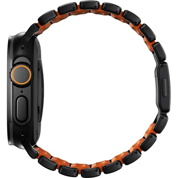 Nomad Stratos Band FKM řemínek Apple Watch 45/46/49mm Black Titanium/Ultra Orange - Řemínky - Obrázek 7bbd53b12fd8426b954993d31e22f2a6