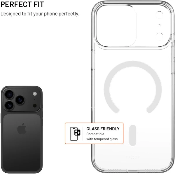 FIXED MagShell ultratenký kryt s MagSafe Apple iPhone 17 Pro Max čirý - Pouzdra - Obrázek 7bbdfc57c78a4be0bf88b5eb85ffe824