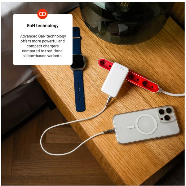 FIXED Slim GaN nabíječka (2x USB-C), PD, 45W, bílá - Nabíječky - Obrázek 7bf3c4b3199849dcb819b87cc9ad7dc1