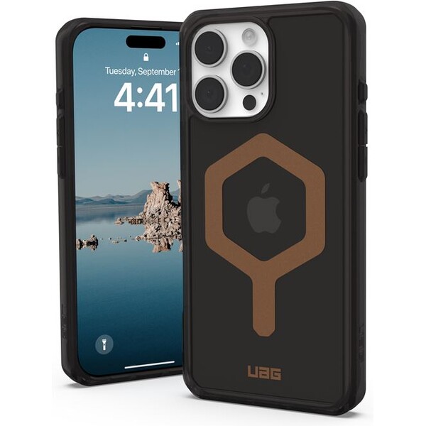 UAG Plyo Magsafe kryt iPhone 16 Pro Max černý/bronzový