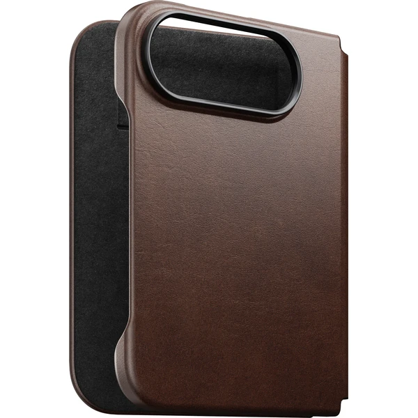 Nomad Traditional Leather Folio (Horween) MagSafe kožené pouzdro iPhone Duo rustikální hnědá - Pouzdra - Obrázek 7c06856182674288b52f6facbffd39e6