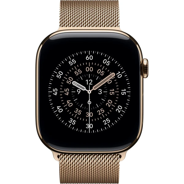 Apple Watch 49/46/45/44mm zlatý milánský tah M/L - Řemínky - Obrázek 7c4622eee5c44deaa717c747469ef676