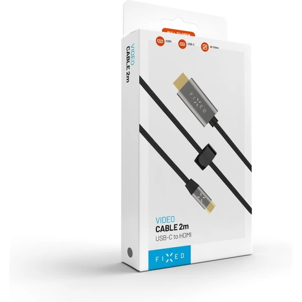 FIXED USB-C/HDMI 2.0 kabel 4K 2m černý - Kabely a redukce - Obrázek 7c50e10c5e6744bea8c7ef272efb17ce