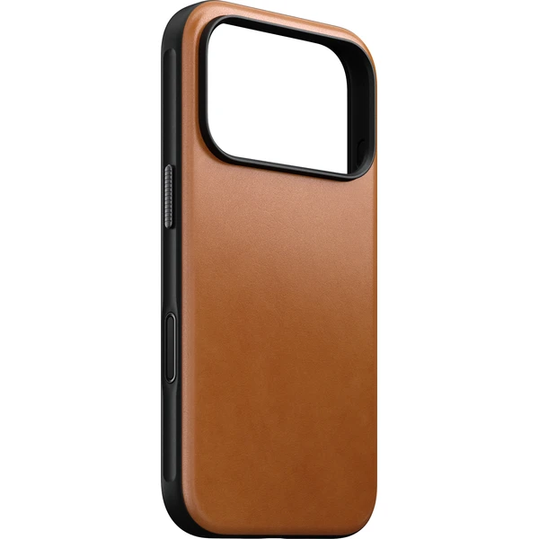 Nomad Modern Leather (Horween) MagSafe kožený kryt iPhone 17 Pro/18 Pro Saddle - Pouzdra - Obrázek 7c9b46ab83c14d11a9bf700a8e4fa9a4