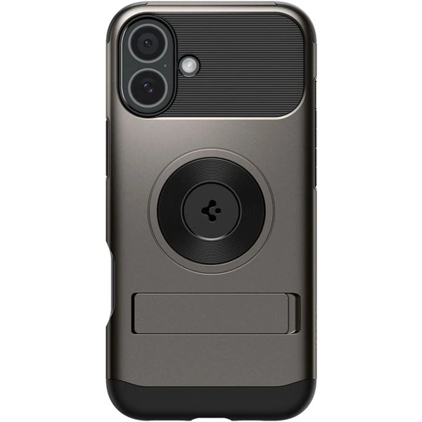 Spigen Slim Armor MagSafe kryt iPhone 16 gunmetal - Pouzdra - Obrázek 7cd3c8b70ddd4c3eb6af39f18ca6bddf