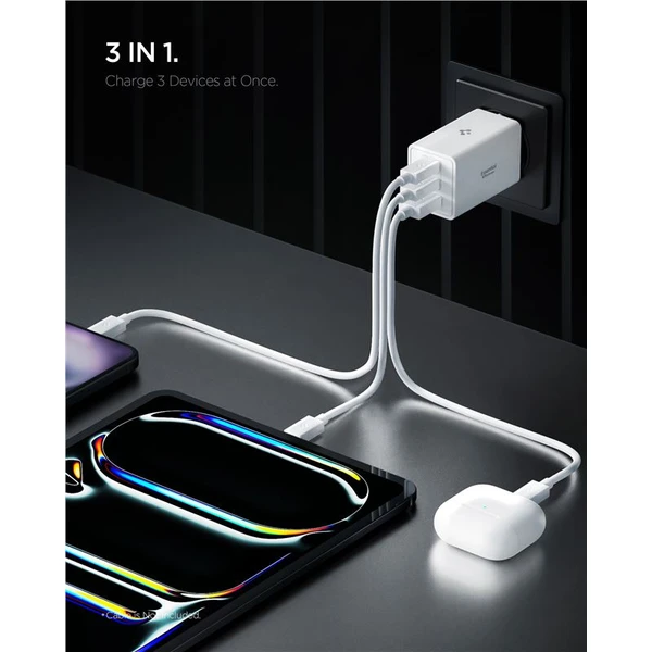 Spigen Essential 67W USB-C/USB-A nabíječka (EE673EU) bílá - Nabíječky - Obrázek 7cd4bf0c584445cebe88ed41b81412b8